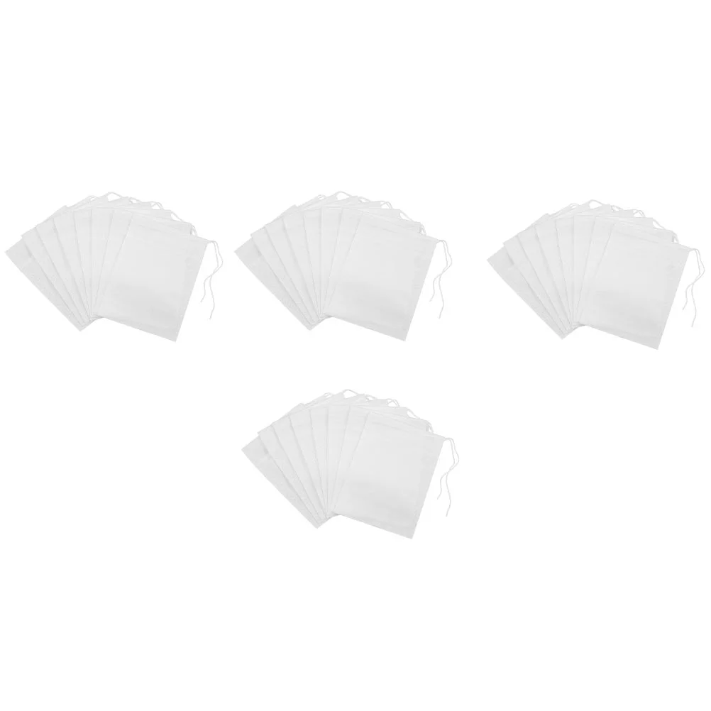 

200 Useful Premium Loose Leaf Tea Bags Tea Filter Bags for Office Restaurant
