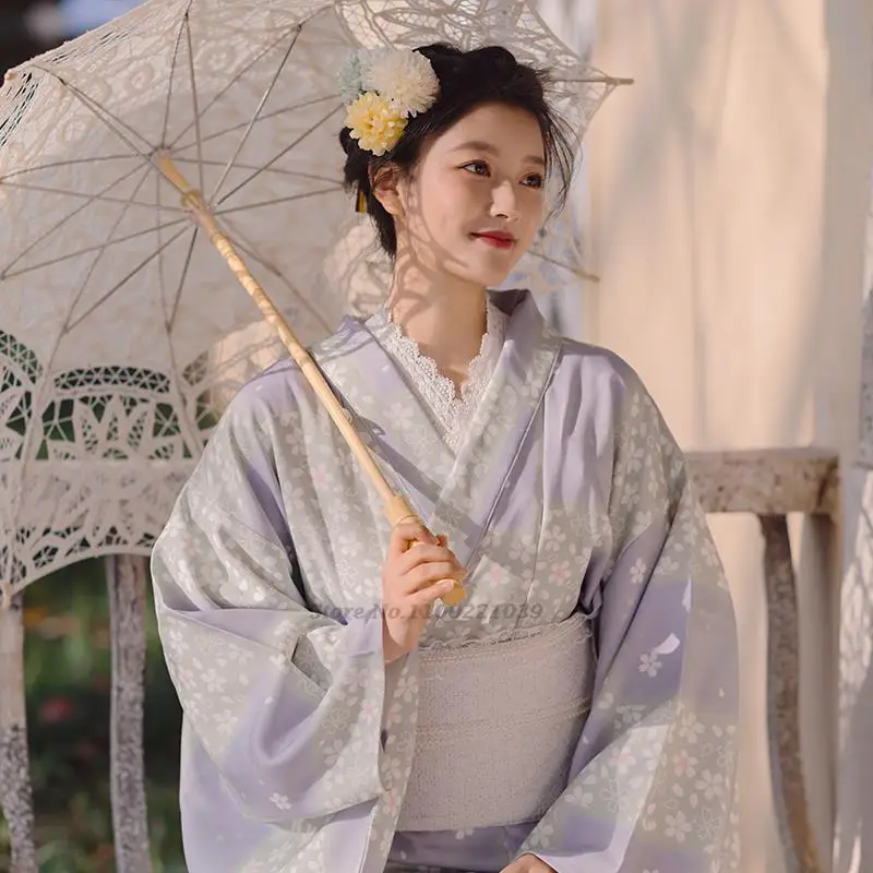 

2022 national japan women kimono yukata novelty traditional dress japanese cosplay costume floral robe daily geisha kimono robe