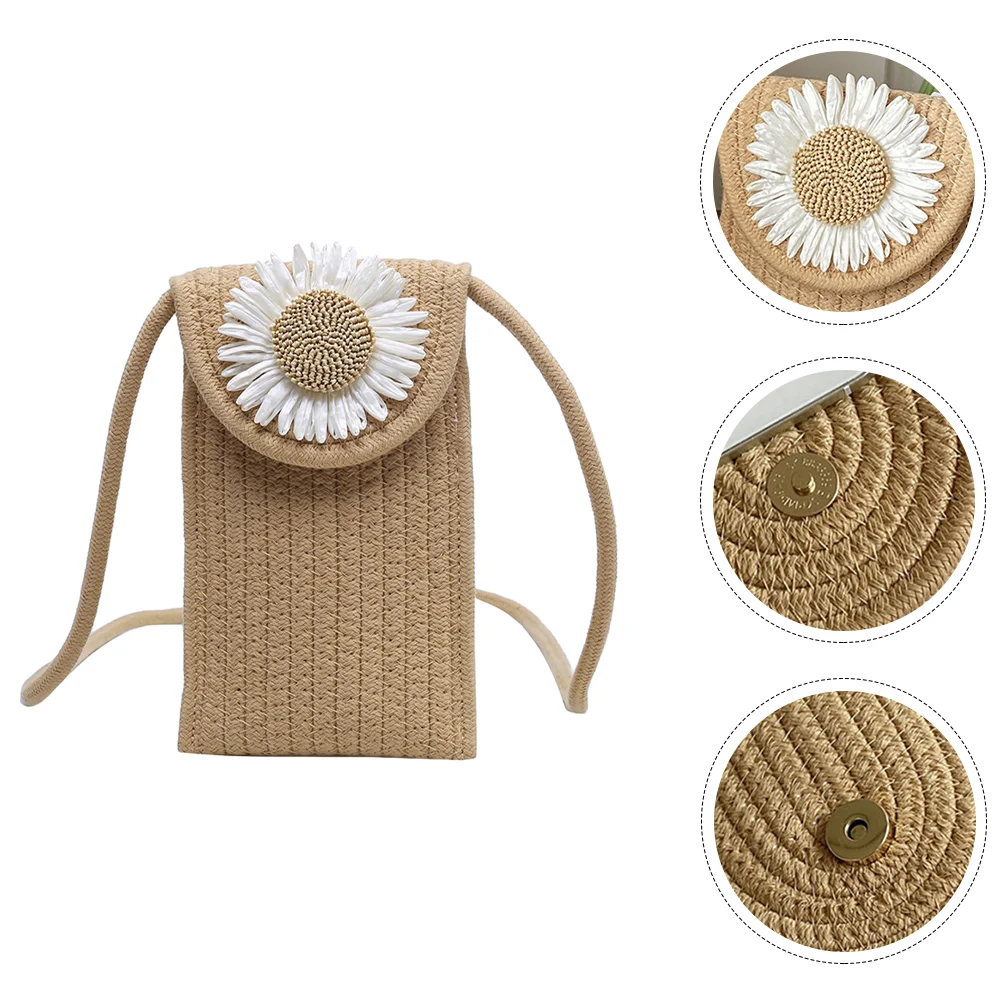 

Phone Pouch Multifunction Purse Small Crossbody Bag Printing Phone Storage Bag