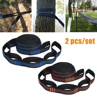 2pcsset hammock strap hanging belt super strong bind daisy chain rope tree rope w buckle for tent hammock 2002 5cm