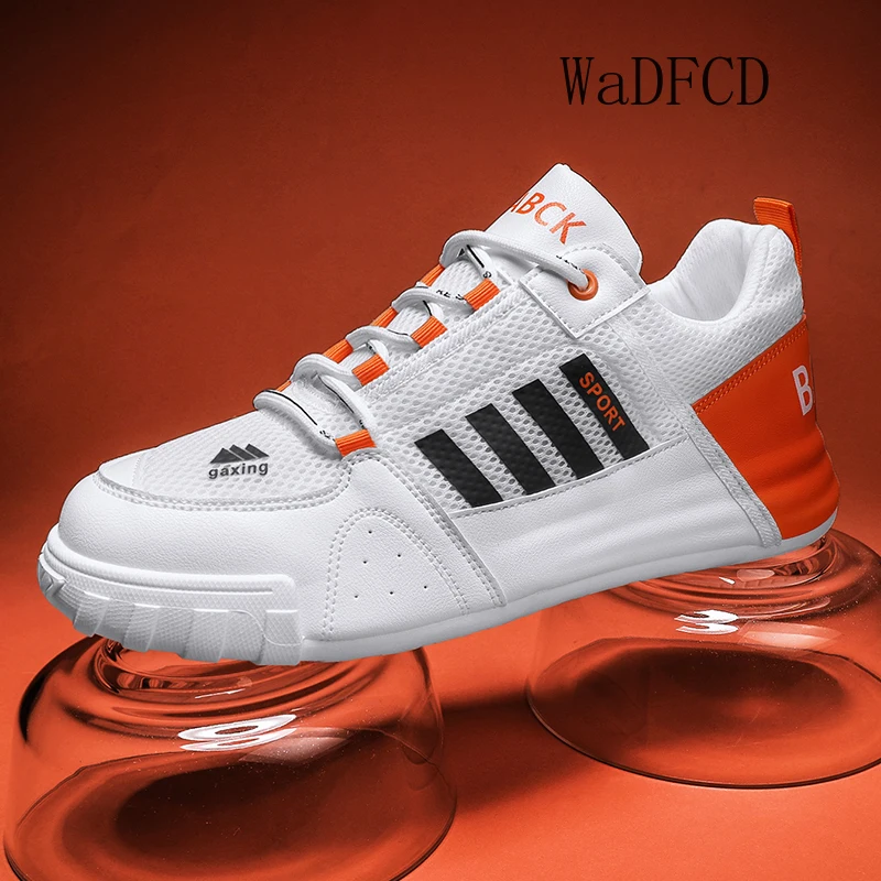 

Chunky Sneakers Men Cover Bottom Running Shoes Fashion Casual Leather Mesh Breathable Increased Internal Platform Board Shoes