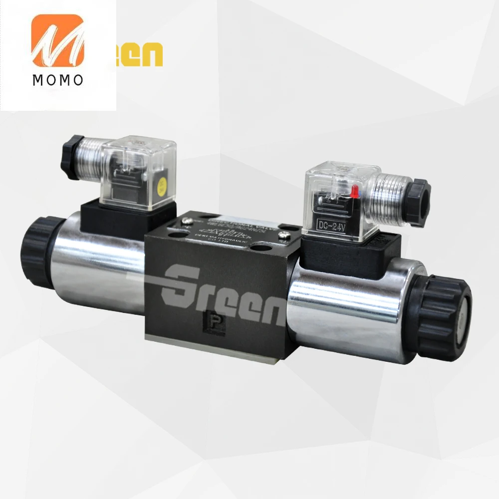 Durable 12V 24V 220V Two-Way 4we6c 4we6d 4we6e 4weh 4we6 4we Hydraulic Solenoid Valve