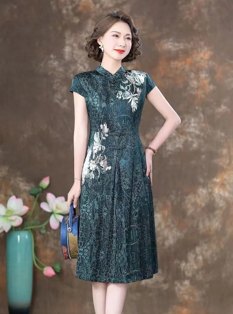 Новинка элегантное модифицированное китайское традиционное платье Ципао в