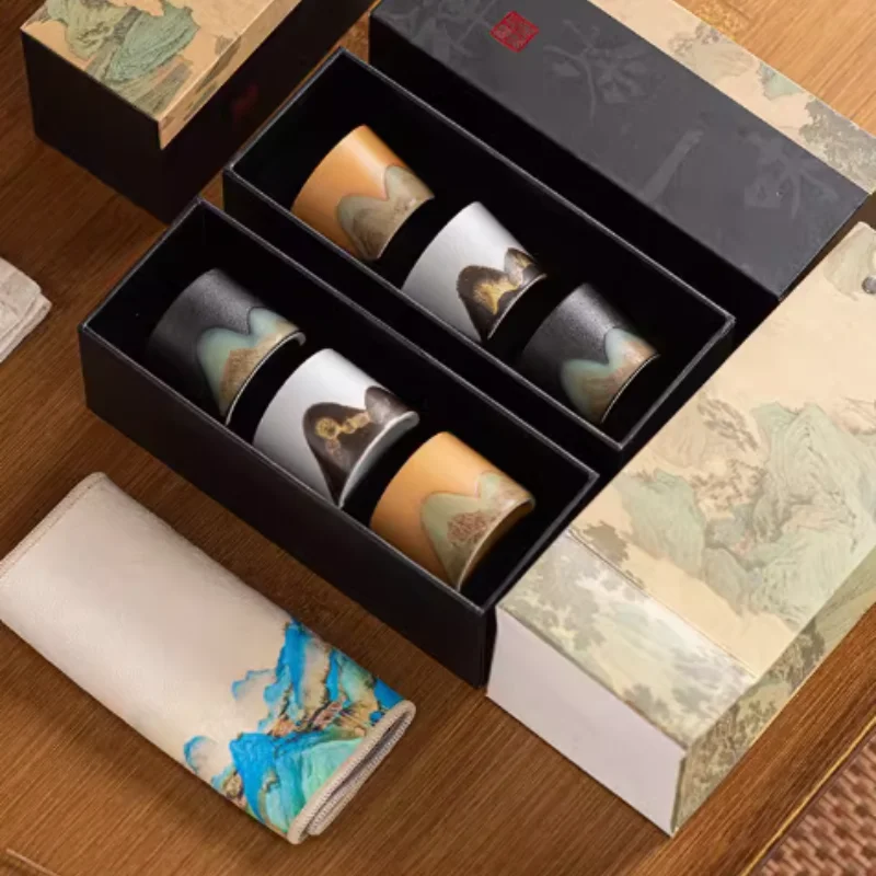 Ретро Китайская Керамическая Чайная Чашка Master Home Чайный Сервиз С Одной Чашкой И