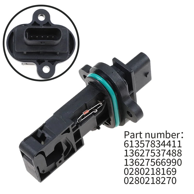 Автомобильный датчик массового расхода воздуха MAF 13627566990 0280218270 13628645877 для BMW 550 650I