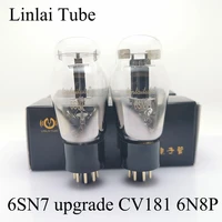 linlai vacuum tube hifi 6sn7 upgrade cv181 6n8p factory precision matching for hifi amplifier tube amplifier free shipping