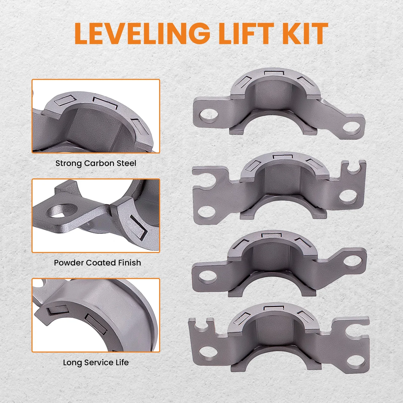 Хорошее качество 2-дюймовый передний и задний подъемный комплект для Jeep Cherokee (KL) 2WD
