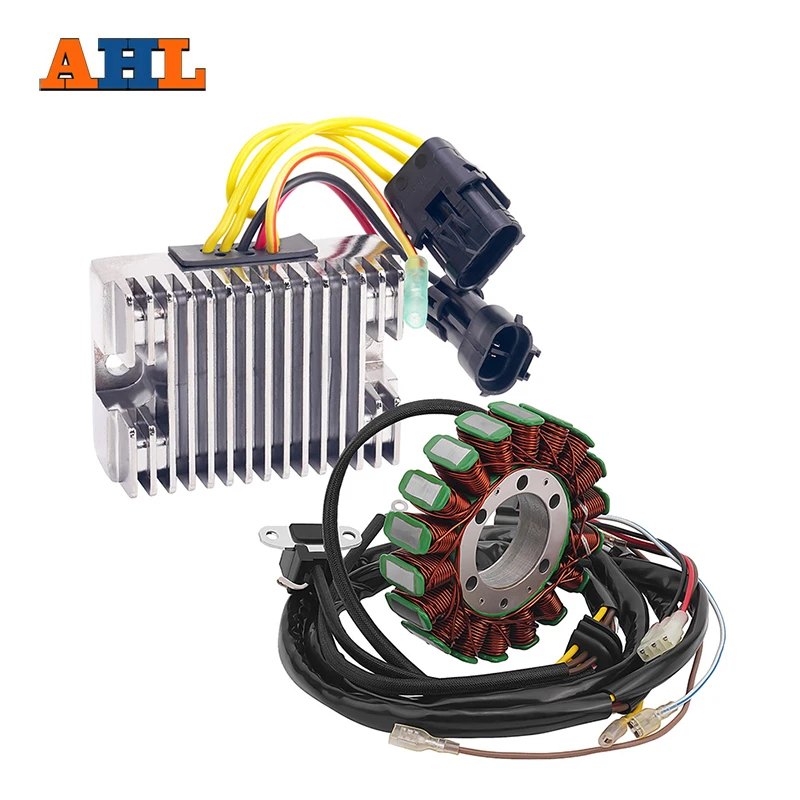 Motorcycle Voltage Regulator Rectifier & Stator Coil For Polaris Ranger Sportsman HAWKEYE 400 SCRAMBLER Sportsman 500 4012192