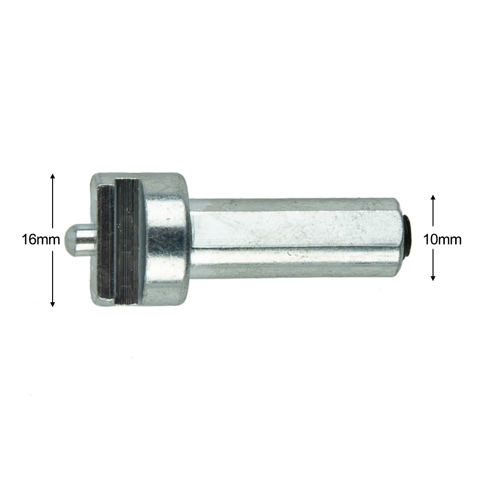

1pc Connecting Rod Dia 16mm Carbon Steel Electric Drill Pipe Dredge Spring Adapter Sewer Spring Pipe Cleaning Tool Parts
