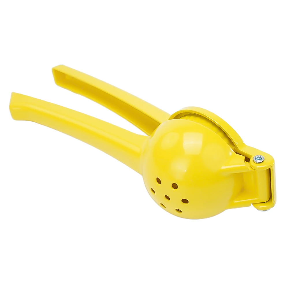 

Brand New Lemon Squeezer Juicer Yellow 2 In 1 20*6*4cm Aluminium Alloy Juice Lime Juice Maker Manual Lemon Clamp