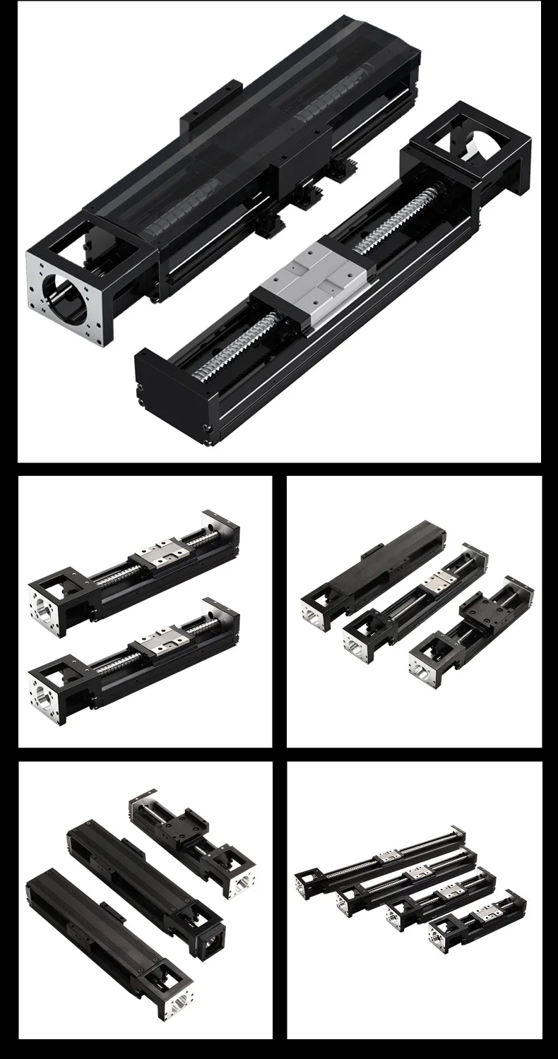 Линейный модульный манипулятор прямой плотности одноосный робот Kk40/50/86
