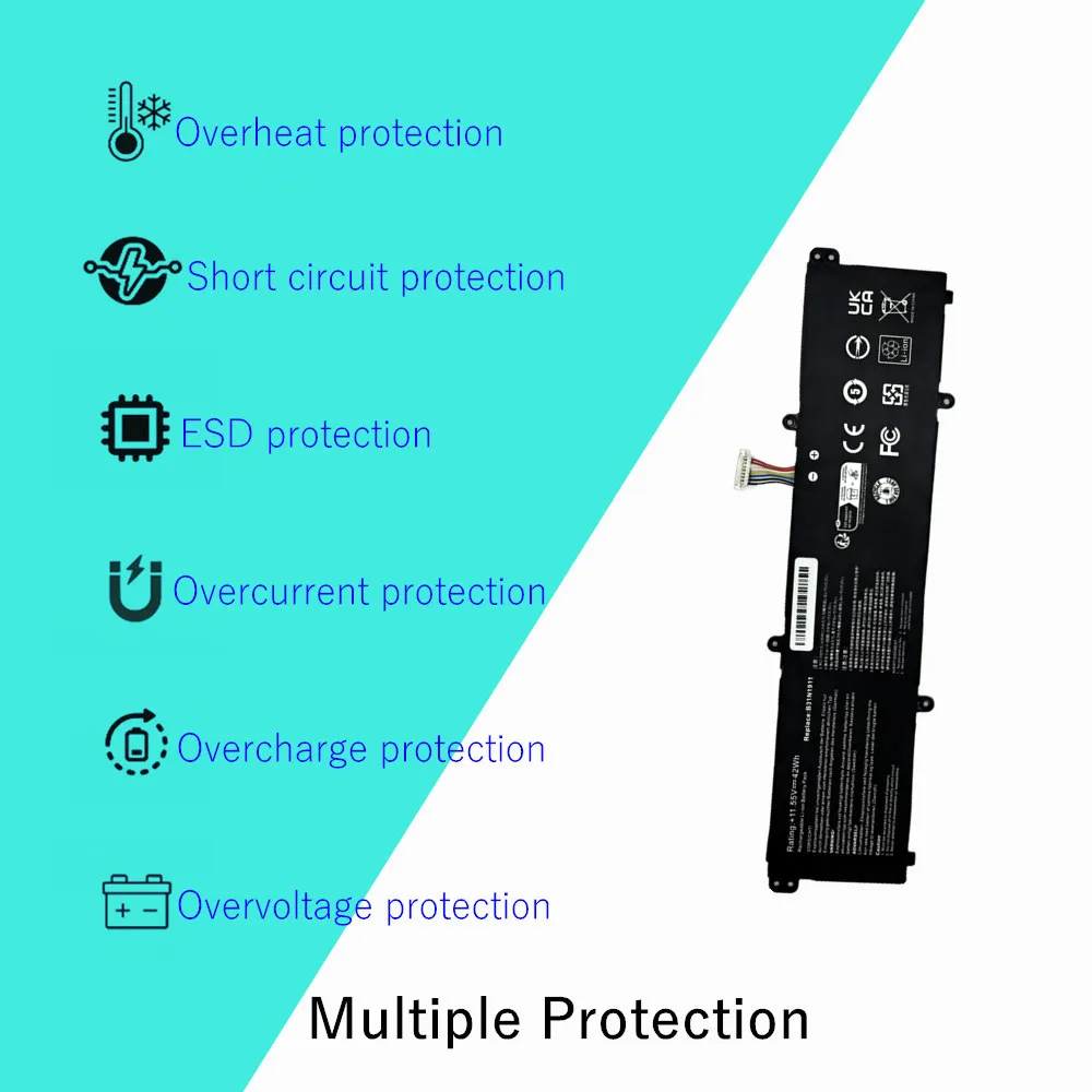 Аккумулятор C31N1911 для ноутбуков ASUS VivoBook 14 R438IA, S413, S413DA, S433, S433EA, X413, X413EA, X421, X421DA, Flip 14 TP420, TM420, TP470E (art.: 3920d91b3cd47) - 3920d91b3cd47