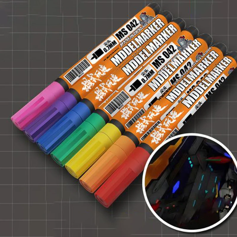 Флуоресцентный маркер 1 шт. Набор для раскрашивания инструменты моделирования