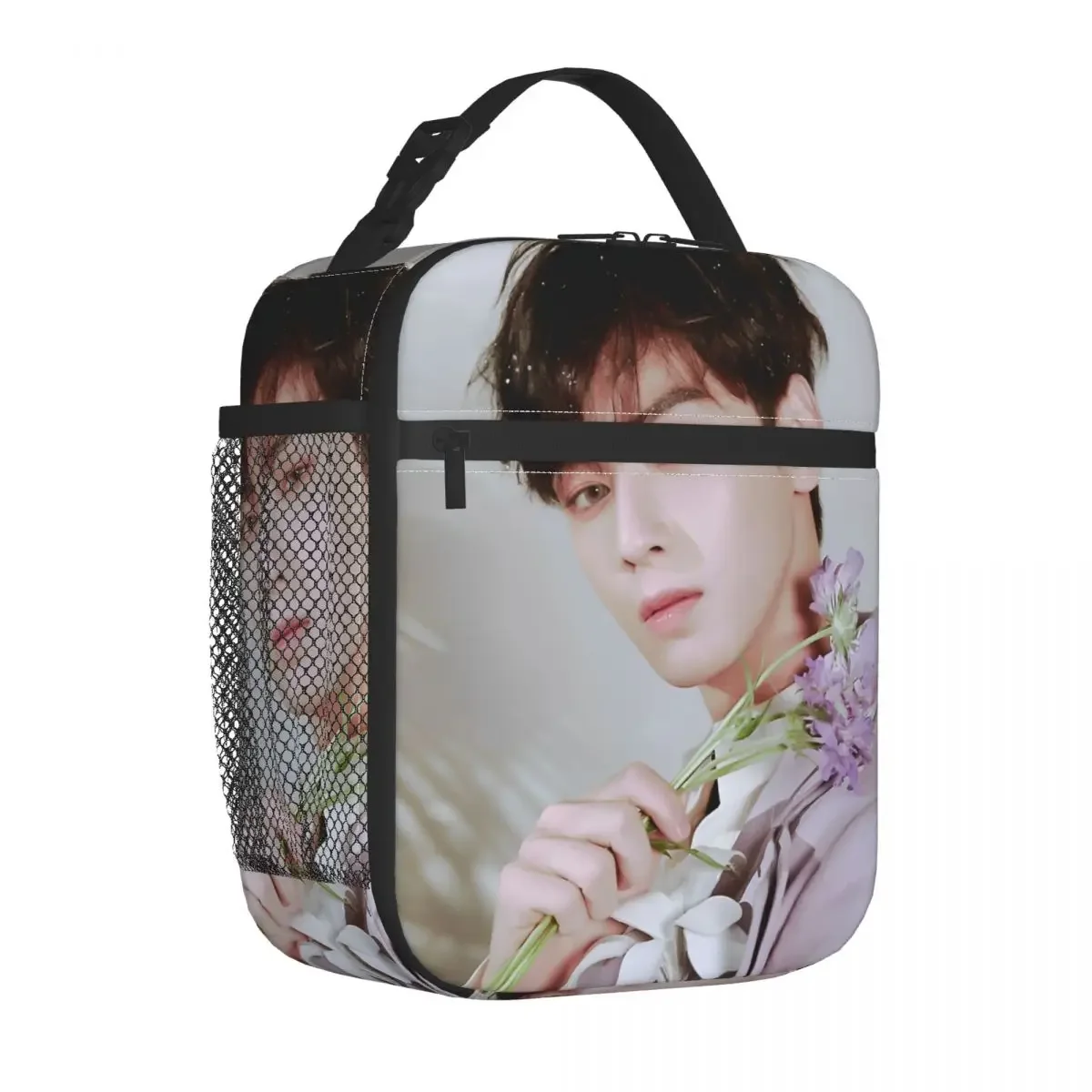 Теплоизолированные ланч-пакеты Cha Eun Woo для работы Kpop Astro портативные пищевые