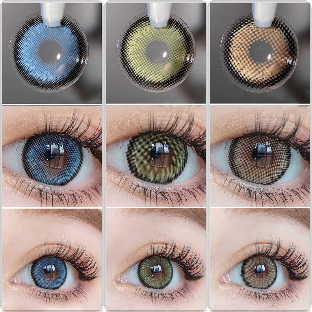 colored contact lenses for eyes dia 14 5 mm big eye color lens yearly ues pupilentes eye lenses color contact lenses free global shipping