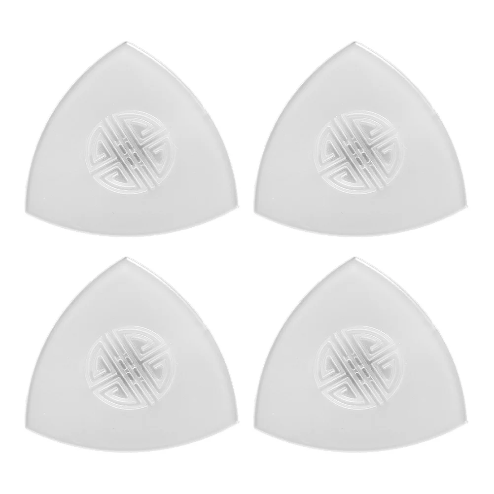 

4 Pcs Pull Out Bass Guitars Stringed Instrument Plectrum Accessories Liuqin Nylon Handy Pick Accessory