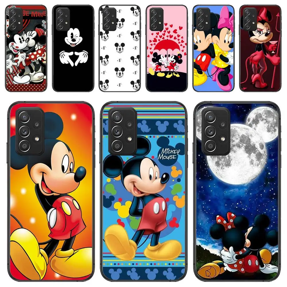 

lovable mickey minnie for Samsung Galaxy A51 A50 A52 5G A20E A60 A20S A71 A40 A40S A90 A70 A32 A30 A70 A21S phone case