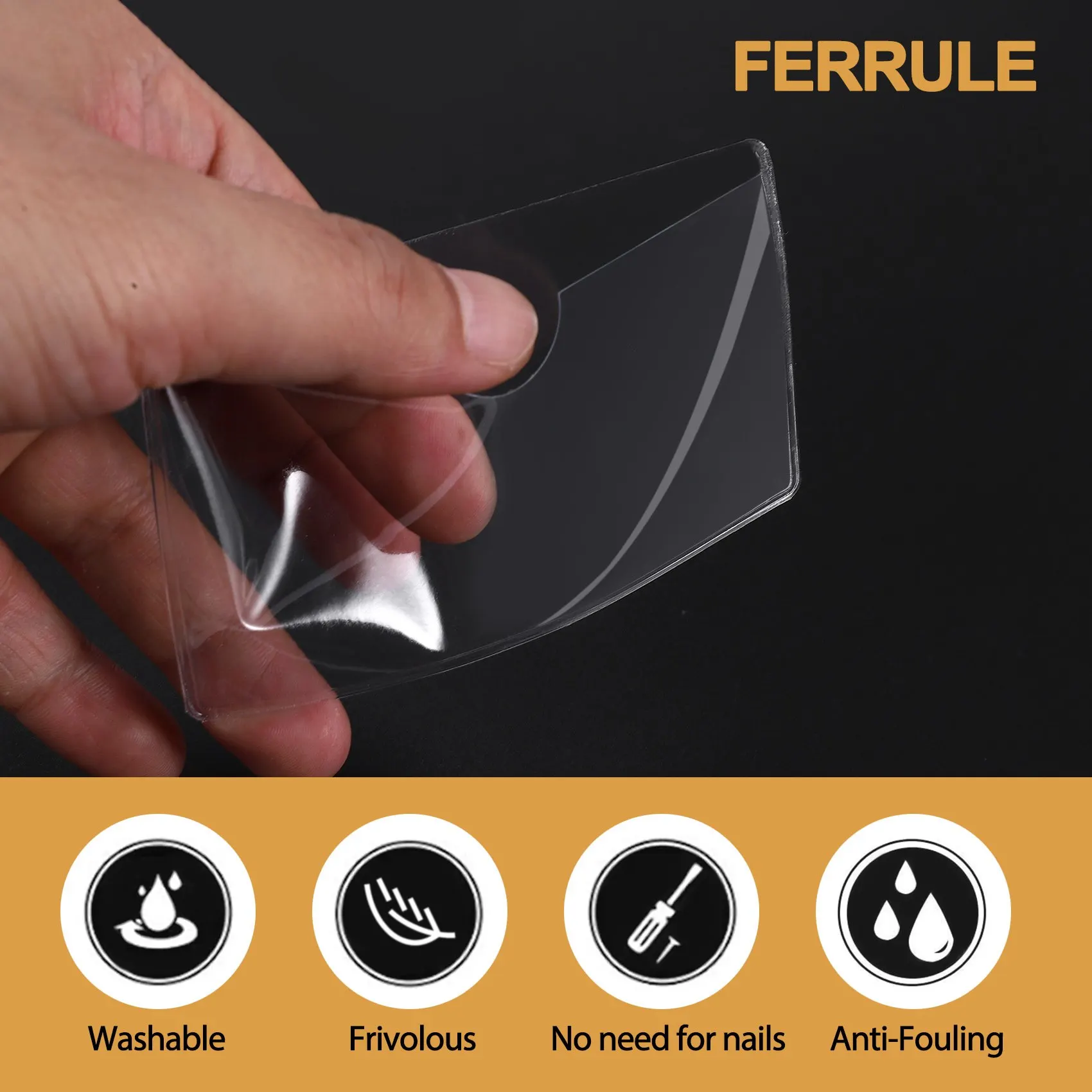 60 шт. самоклеящиеся держатели для этикеток карманы карт держатель прозрачные