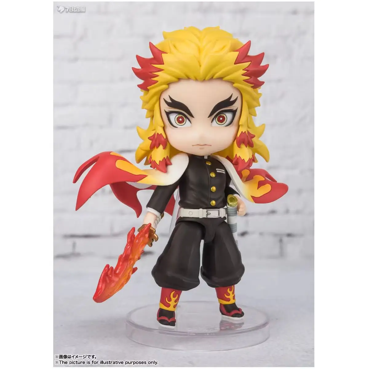 

Original BANDAI Figuarts mini 057 Rengoku Kyoujurou PVC Anime Action Figure Model Collection Toys for Boys Gift