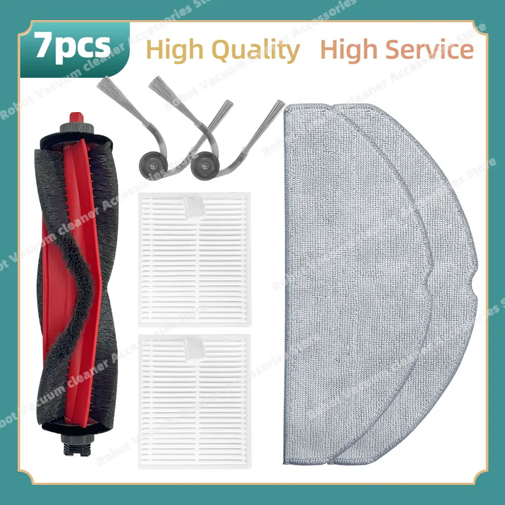 

Подходит для ( Roborock Q7 M5 / Q7 M5+ / Q7 L5 / Q7 L5+ / Q7 TF / Q7 TF+/ Q7B / Q7T+ Plus / Q7 BF+) Детали Основная боковая щетка Фильтр Мешок для пыли