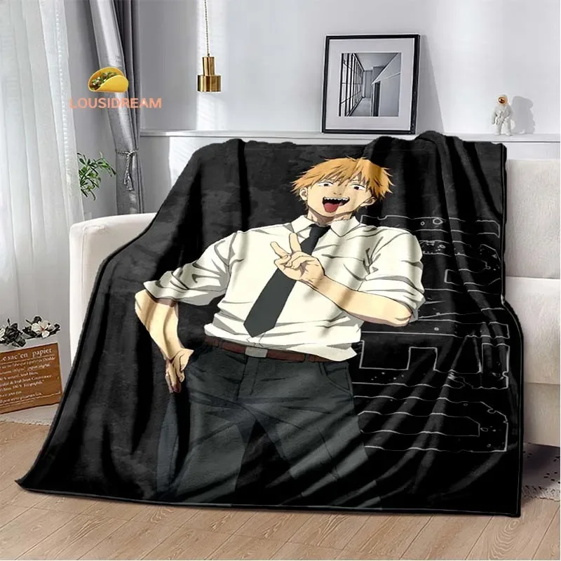 Мультяшное мужское Фланелевое мягкое теплое одеяло C-бензопила ретро кровать