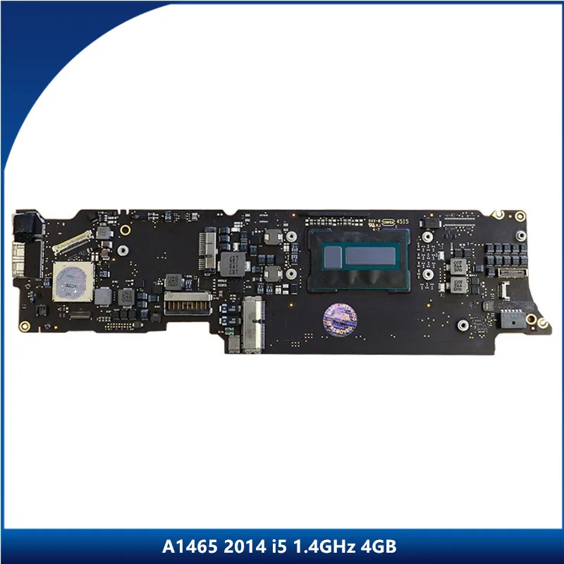 

A1465 notebook Motherboard 820-3435-A for MacBook Air 11" Logic Board 2014 Year i5 1.4GHz 4GB Replacement