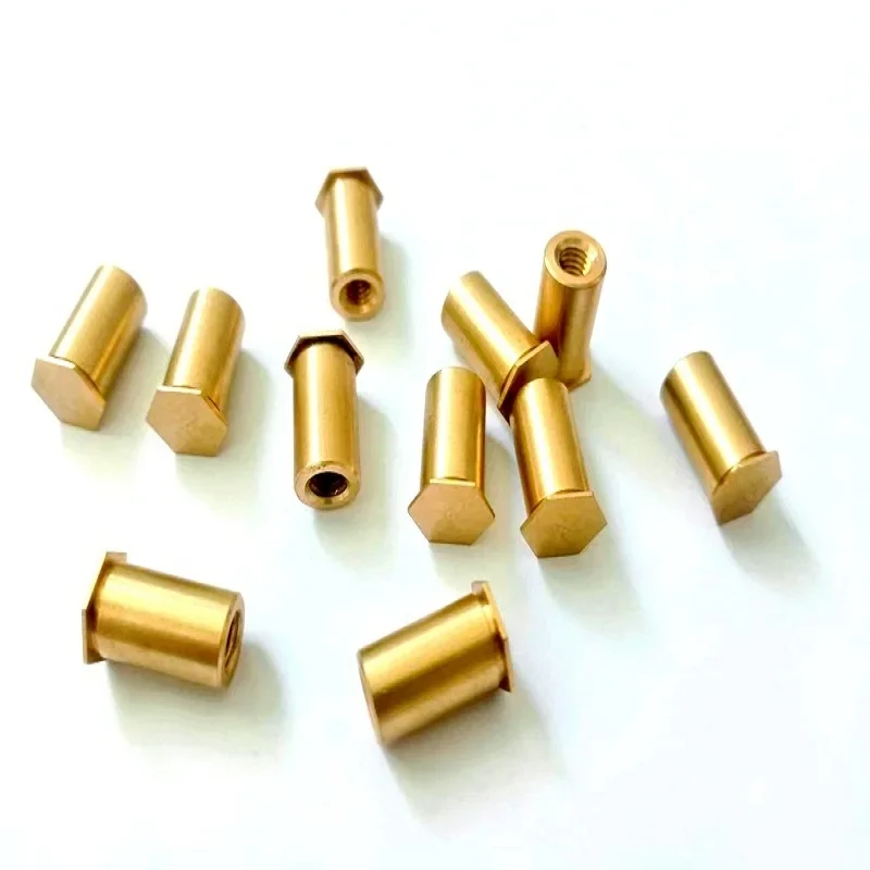 Латунное отверстие для слепых отверстий оригинальная гайка шасси листовая