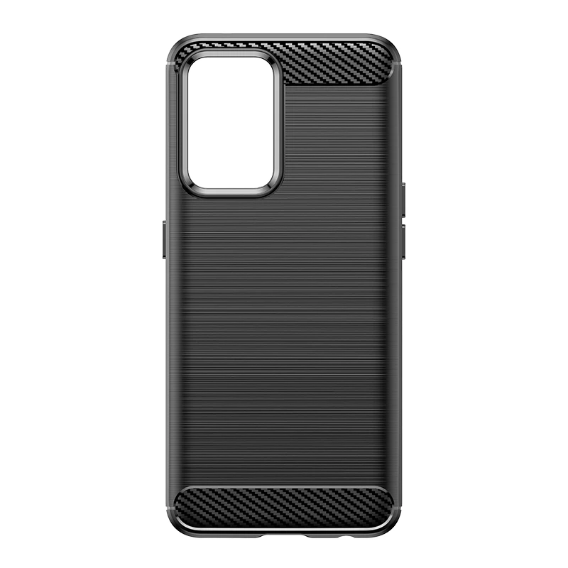 For Cover Oppo Find X5 Lite Case For Oppo Find X5 Lite X5Pro Bumper Silicone Carbon Fiber Back Case For Oppo Find X5 Lite Cover
