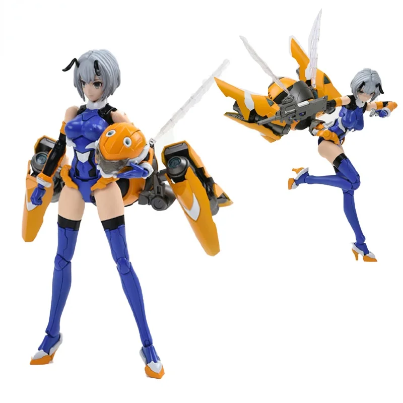 

Original Anime Figure 6 Inch School Shock B.E.E ASSAULT Frame Arms Girl GUNDAM Assembly Model Anime Action Figures Toys