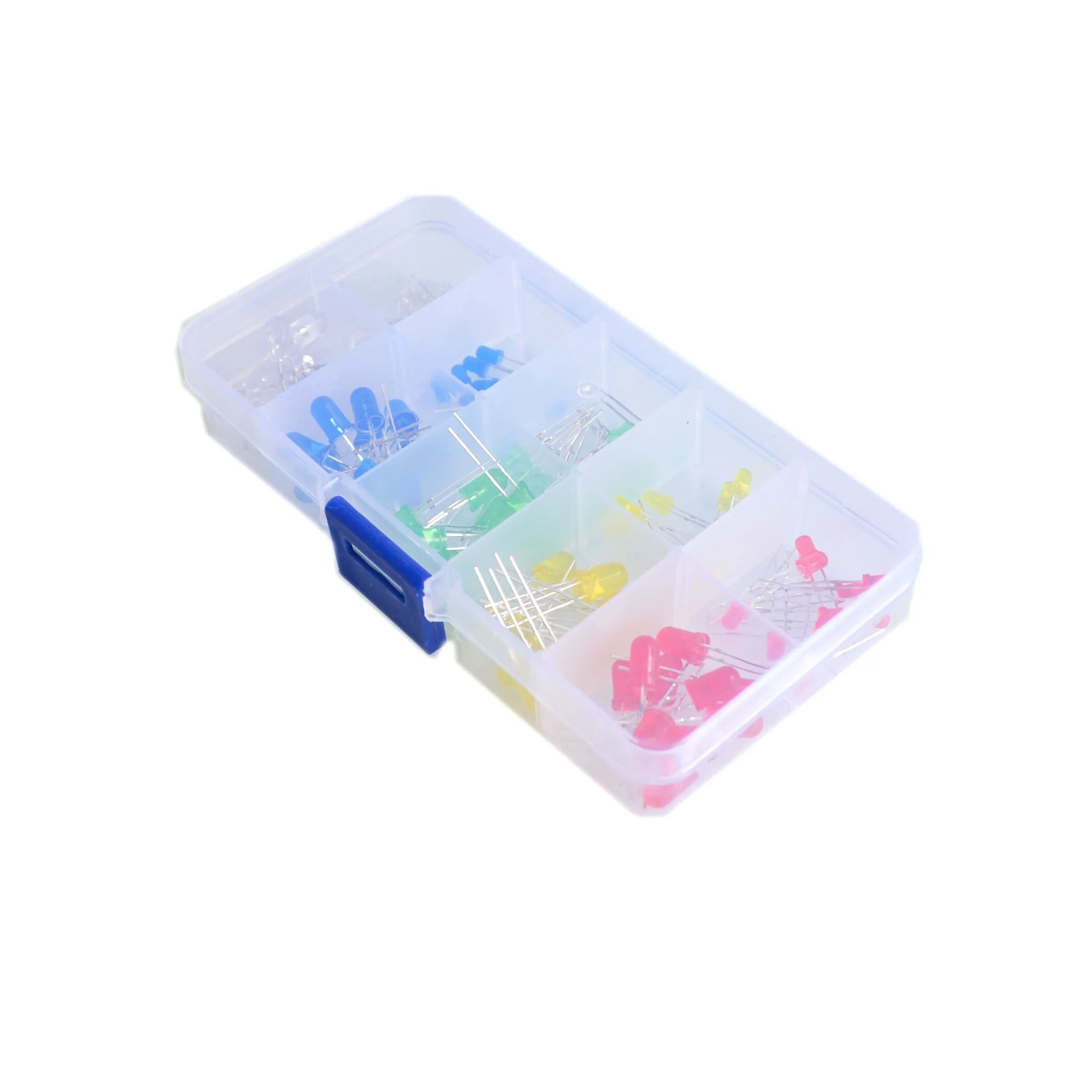 100PC/ лот 3MM 5MM Led Kit с коробкой смешанный цвет красный зеленый желтый синий белый