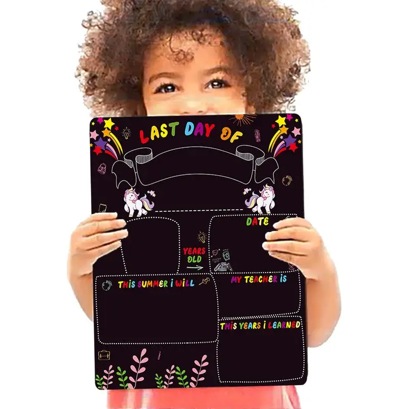 

Back To School Board First And Last Day Of School Chalkboard Sign 10 X 12 Reusable Back To School Sign Photo Prop Back To School