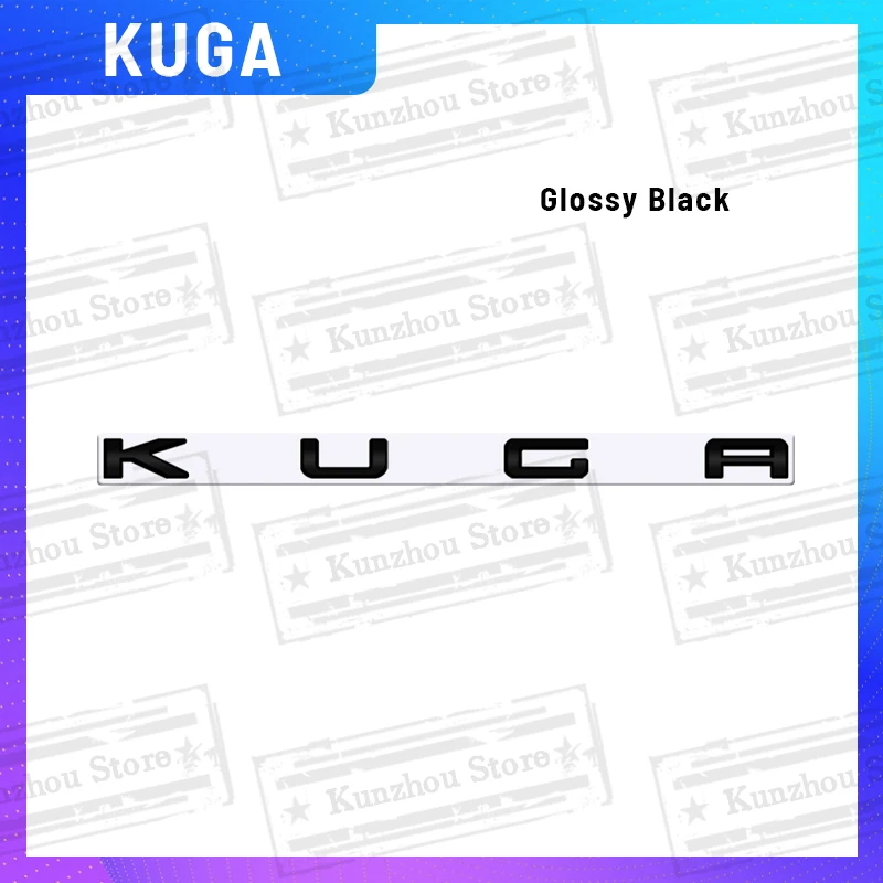 

1 шт. металл для Ford Kuga логотип эмблема автомобиля задний багажник наклейка знак кузова значок украшение с буквами аксессуары для стайлинга