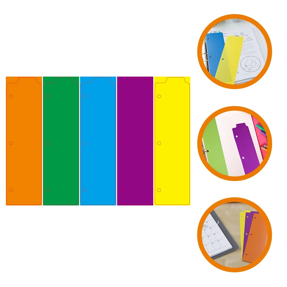 

Page Markers Loose-leaf Aesthetic Dividers Notebook Detachable Binder Tabs Index Bookmark Notepad