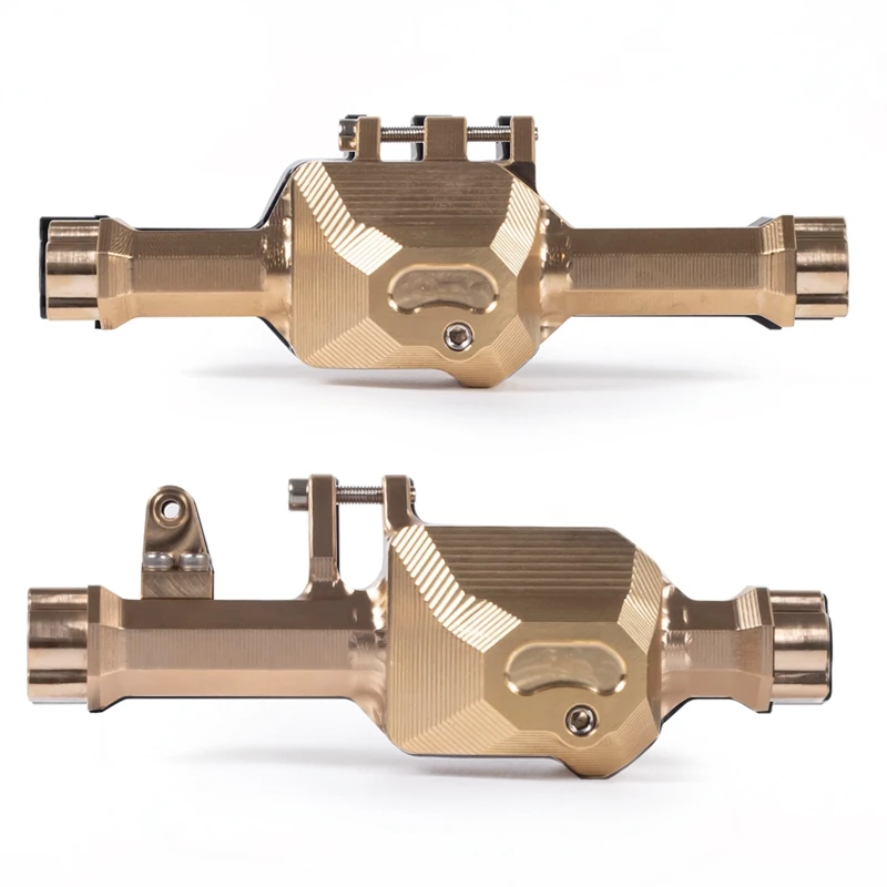 

Heavy Duty 655G Brass Front & Rear Axle Shell Axle Housing For Traxxas TRX-4 TRX4 1/10 RC Crawler Car Upgrade Parts,1