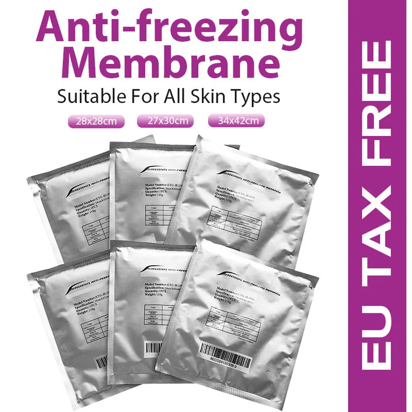 

Professional Antifreeze Membranes Anti Freeze For Mini Cryolipolysis Machine Fat Freezing Treatment 12*12Cm Size