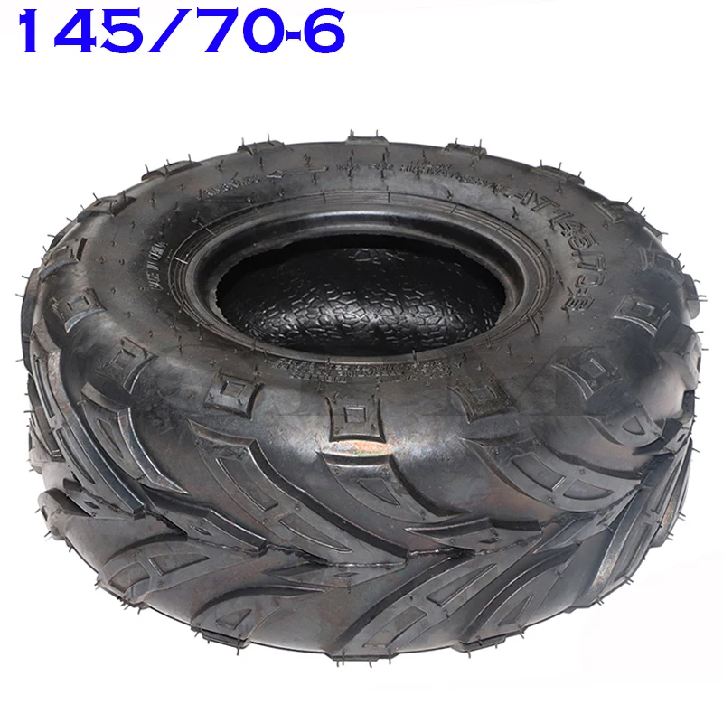

6 inch 145/70-6 vacuum tire front or rear wheel for 50cc-110cc ATV Dirt Bike lawn mower agricultural vehicle accessories