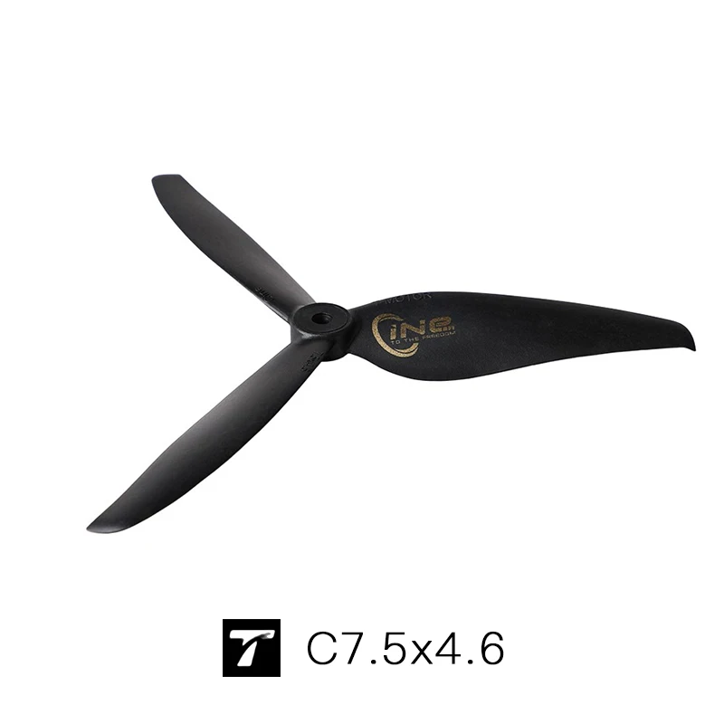 8 пар C7 5x4 6 T-MOTOR C7546 Cinema Трехлопастной пропеллер для FPV версии фристайла RC Racing Drone