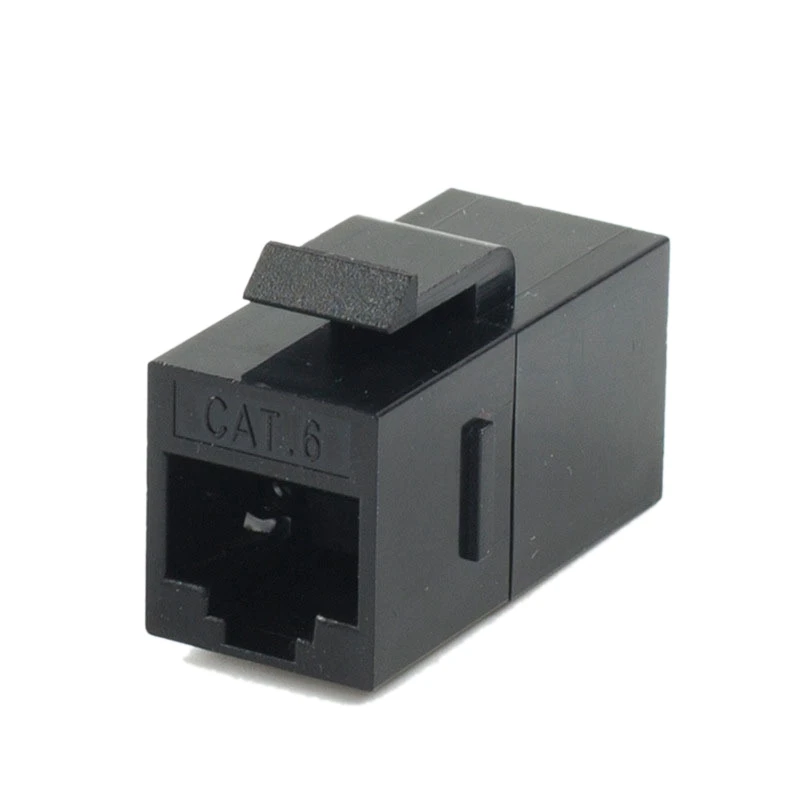 Прямой сквозной модуль CAT6 экранированный разъем RJ45 INFO соединительный Ethernet