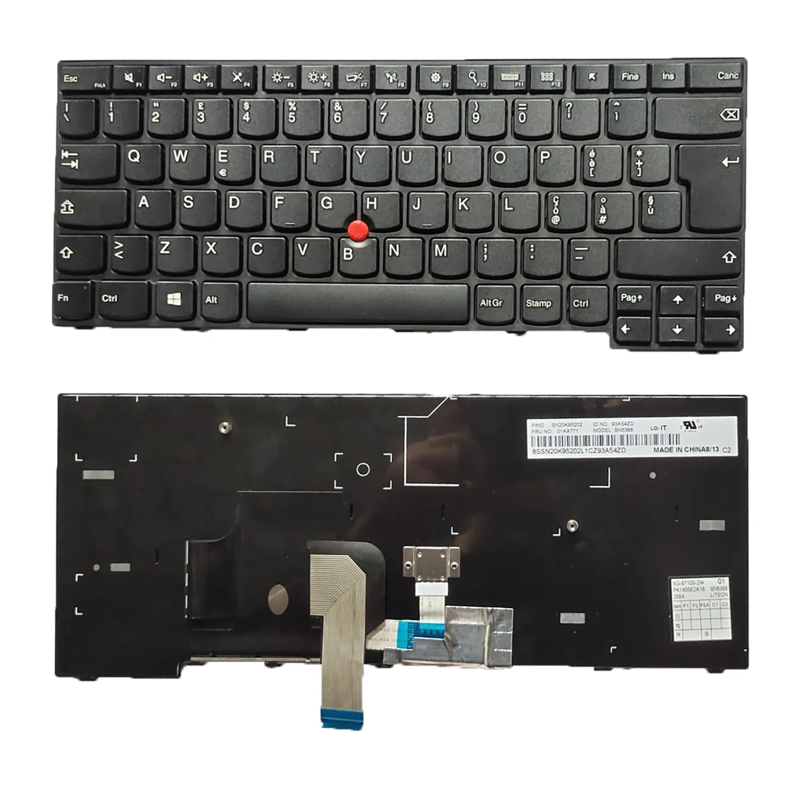 Клавиатура для lenovo Thinkpad E450 E450C E455 E460 E465 W450 Клавиатура для lenovo Thinkpad E450 E450C E455 E460 E465 W450