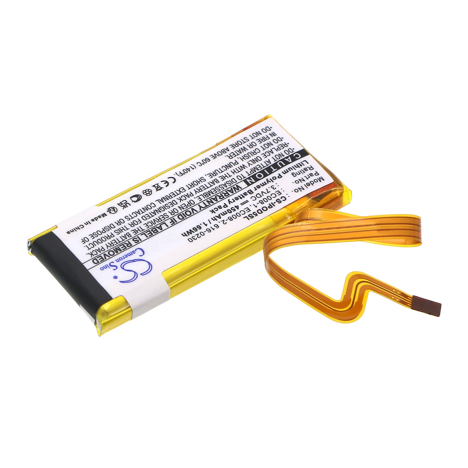 Фото Аккумулятор для медиаплеера iPod G5 30GB MA002B/A Classic 6-го поколения MB147C/A 80GB Classic 6-го поколения MB029LL/A 80GB G5 30GB MA253 №1