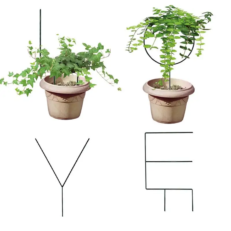 

Metal Vine Trellis Plant Vine Stem Support Metal Stake Climbing Holder 4pcs L O V E Letter Climbing Stand Garden Decoration For