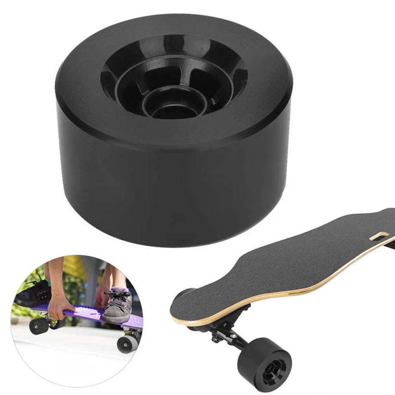 Longboard Electric Skateboards Tires 90mm PU 78A Shockproof Wheels E-Skateboard Replacement Accessories Spare Parts images - 6