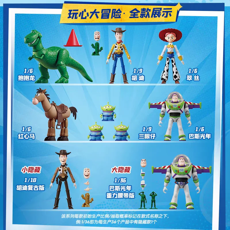 Фото Конструктор Blokees: Коллекционная фигурка из серии Toy Story Elite Edition, Волна 1 – Вуди, Базз Лайтер, Джесси №3