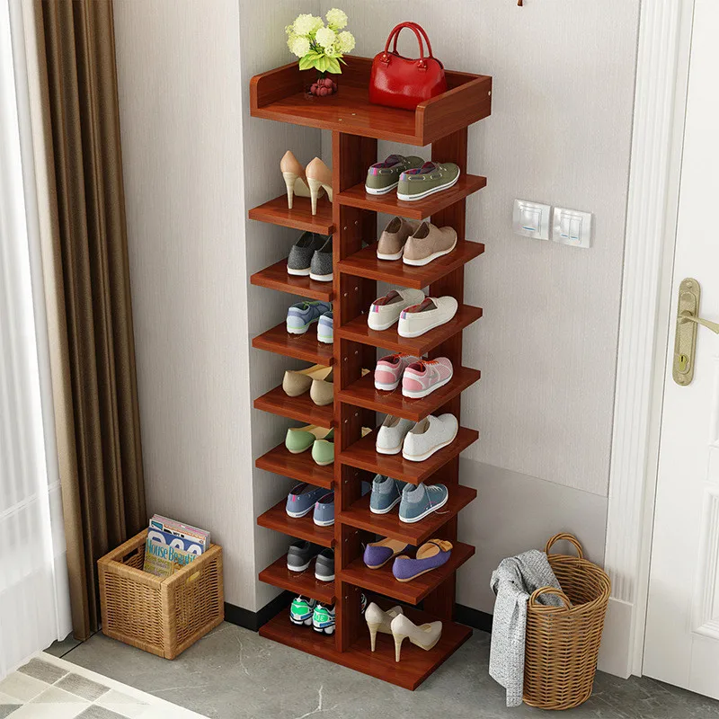 Обувной органайзер полка для обуви шкаф хранения простая домашняя компактная
