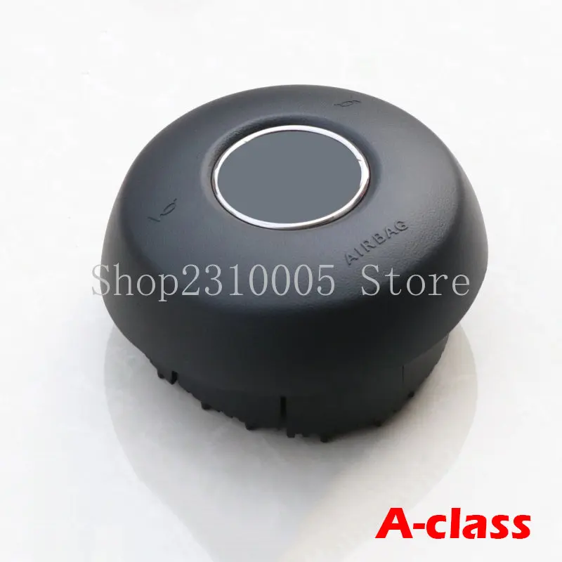 For Mercedes Benz A Class (Normal & Sport) Car Steering Wheel Horn Cover Cap Center Speaker Panel ABS OEM Replacement Accessory