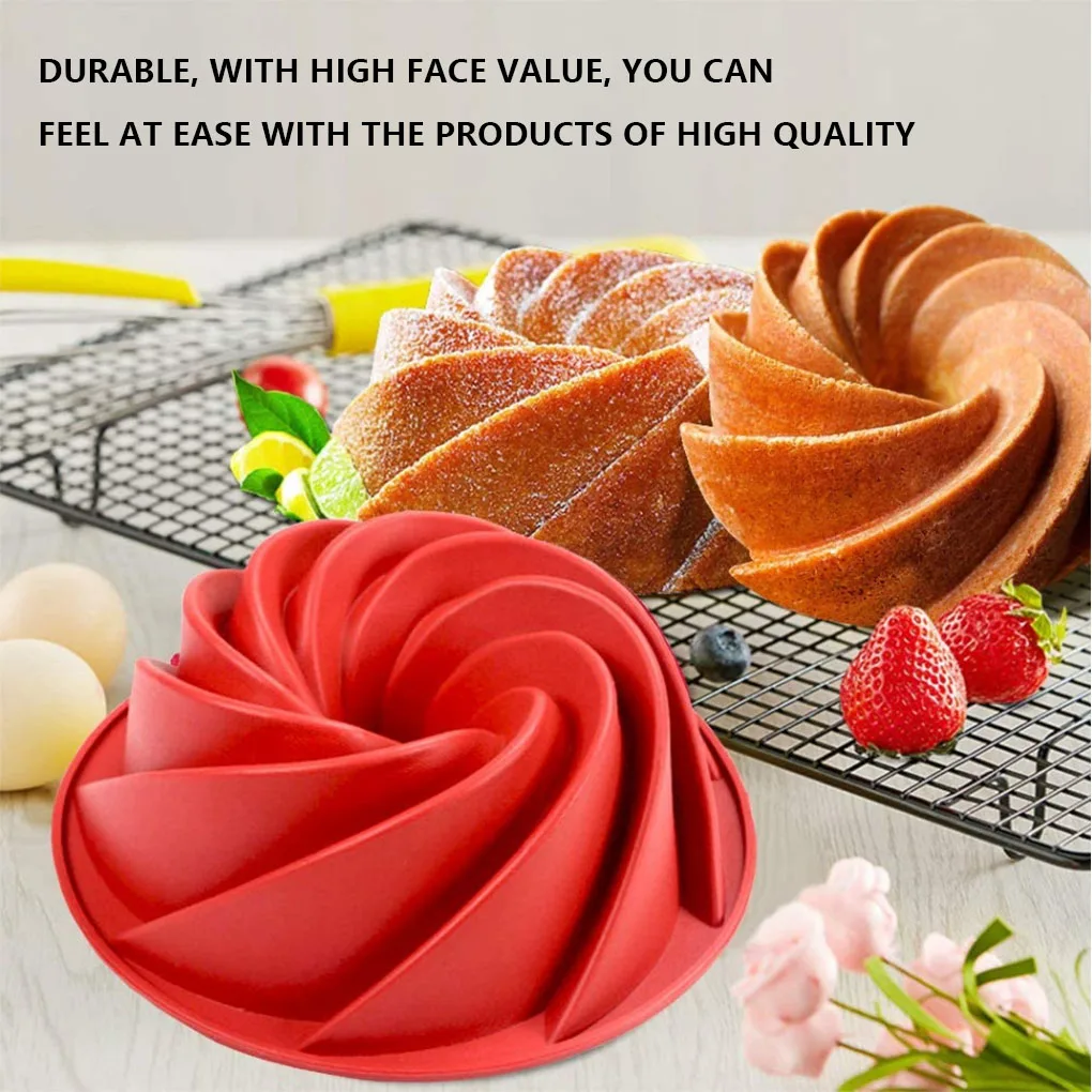 

Спиральная антипригарная форма для торта, поднос для выпечки, инструменты для украшения