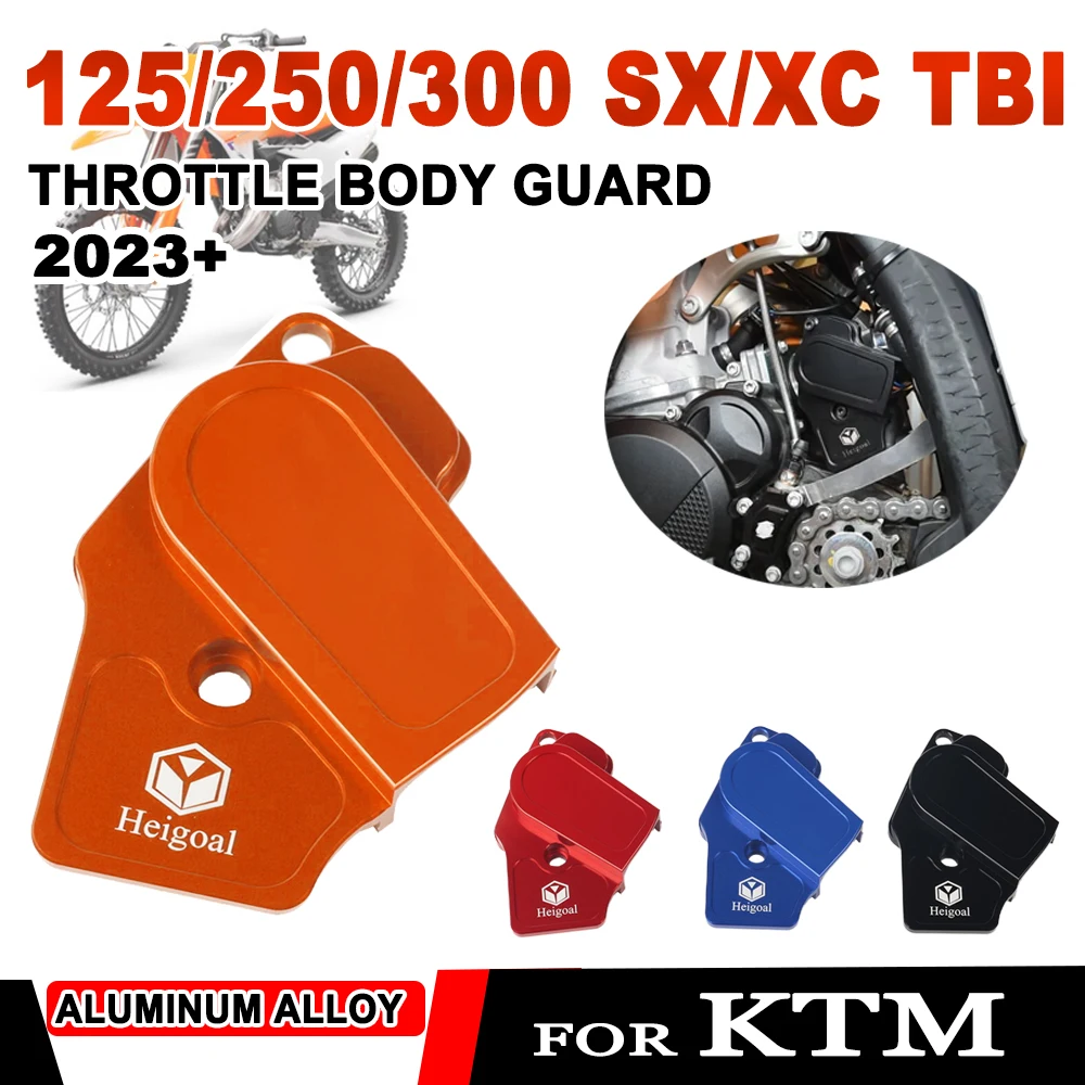 

For KTM SX XC 125 250 300 SX TBI 300XC SX250 Fuel Injected 2023 Motorcycle Accessorie Throttle Body Guard Cover Protection Cap