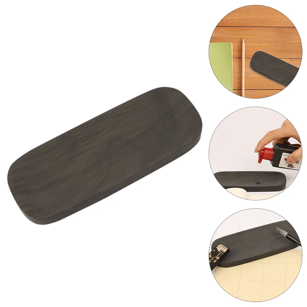

Ink Stone Chinese Calligraphy Natural Stone Calligraphy Painting Tool Accessory