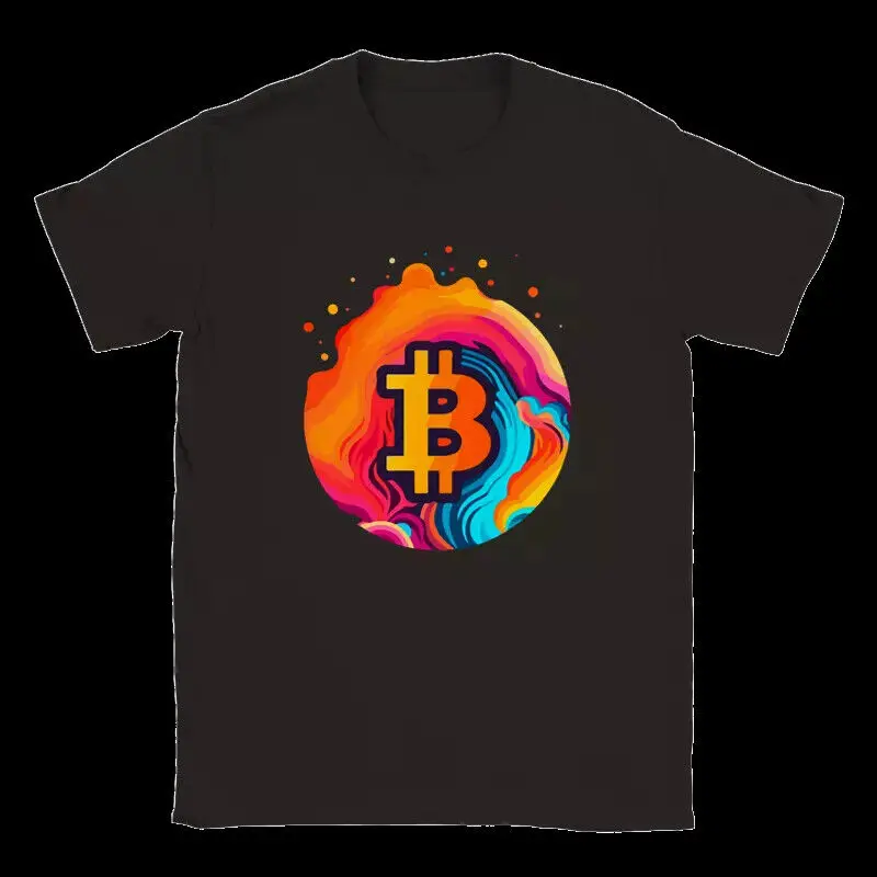 Забавная футболка одежда для кино Биткоин satosh криптовалют