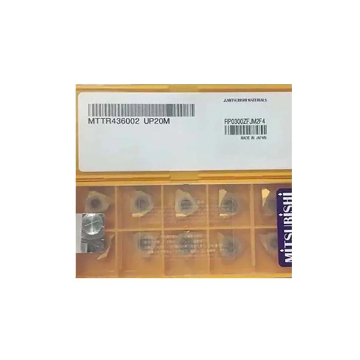 

Mitsubishi100% Original MTTR MTTR436 MTTR436002 MTTR436003 UP20M Treading Turning Toos Insert